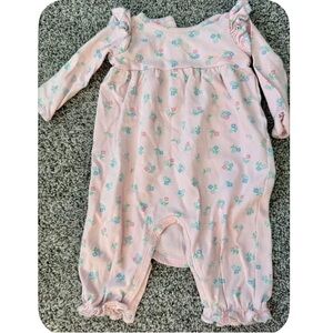 Adorable Pink Baby Romper Tbbc